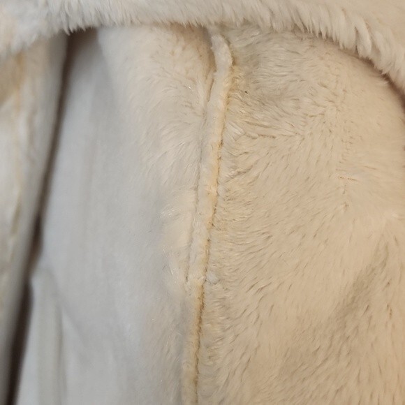 Adrienne Landau Faux Fur Water Fall Open Front Coat Size 1X NWT - Picture 13 of 16